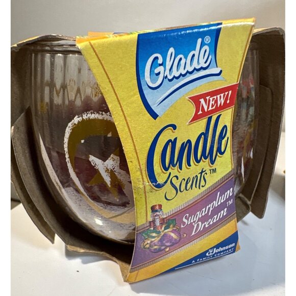 Glade Holiday Candle Scents Gingerbread Spice & Sugarplum Dream 3 Oz Set of 4 - Picture 4 of 6